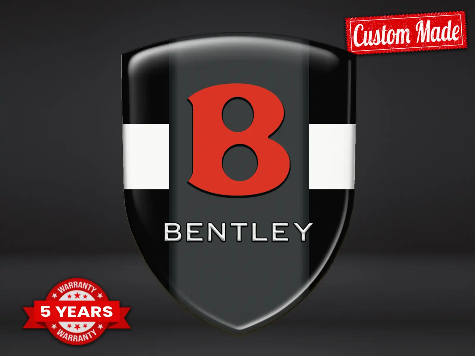 Bentley Adesivi Logo Aziendali Max Motorsport Premium Art